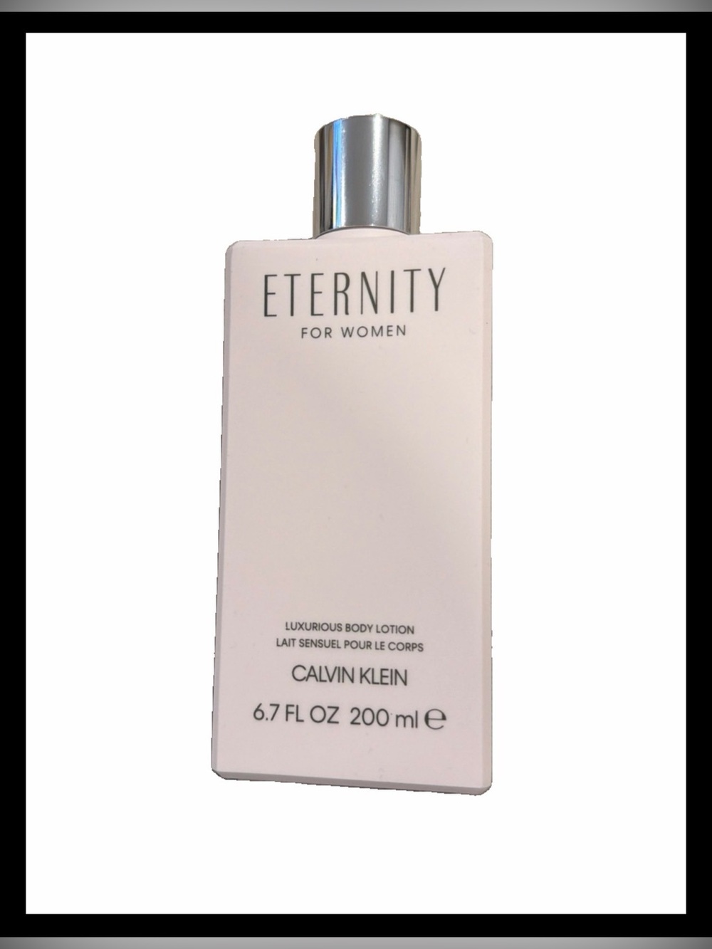 Calvin Klein Eternity For Women Body Lotion - 6.7 Oz BROKEN PUMP
